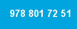 978 801 72 51 978 801 72 51